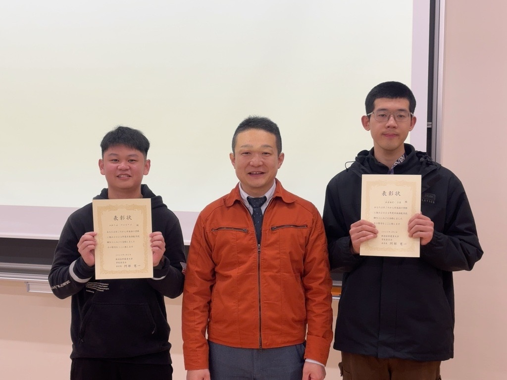 2024年度日本語能力試験（JLPT）N1合格者表彰をしました