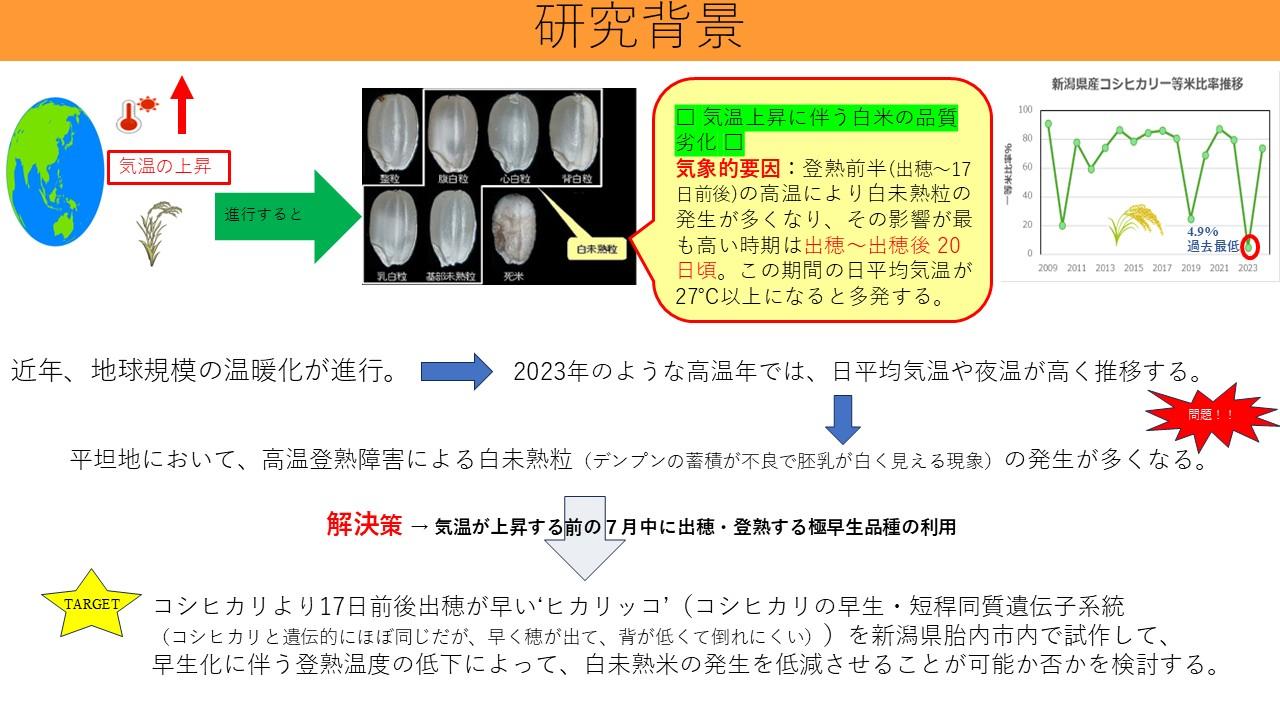 研究紹介】新潟食料農業大学の生物相調査 アグリコース 上向井