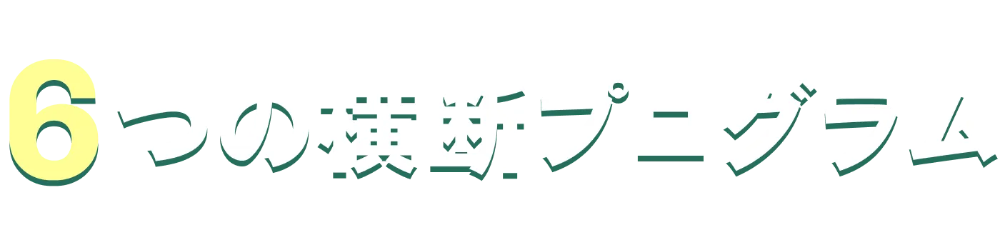 6つの横断プログラム